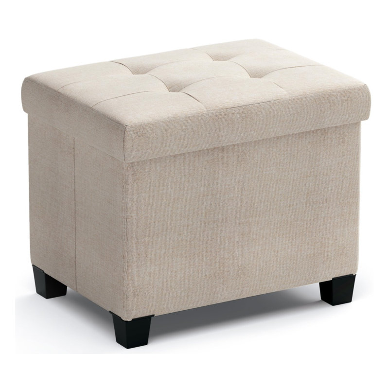 Petit repose-pieds avec rangement Home