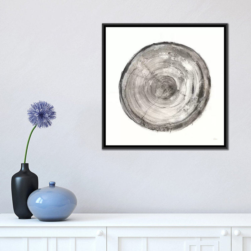 «Counting The Years V», reproduction sur toile, H 18 po x l 18 po x P 1,5 po, Toile avec cadre noir, Pas de tapis