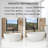 55“ Freestanding Soaking Solid Surface Bathtub