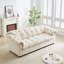 94.8" Chenille Modern Comfort Deep Seat Sofa, Upholstered Fluffy Cloud Sofa Suitable For Living Rooms, Bedrooms, Offices And Apartments-668725213