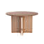 Round Metal Base Dining Table