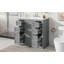 Meuble-lavabo moderne 36 po avec lavabo en céramique élégant Amory et rangement en bois véritable et panneau de fibres à densité moyenne Amory-123817810