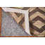 Tapis géométrique en laine Kilim