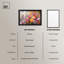 «Amber Auras Shadowbox», impression d'art floral coloré par Art Remedy-115124203-115124205