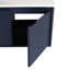 Meuble-lavabo simple 47,6 po avec lavabo mural bleu marine