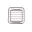 Porte-serviette plat