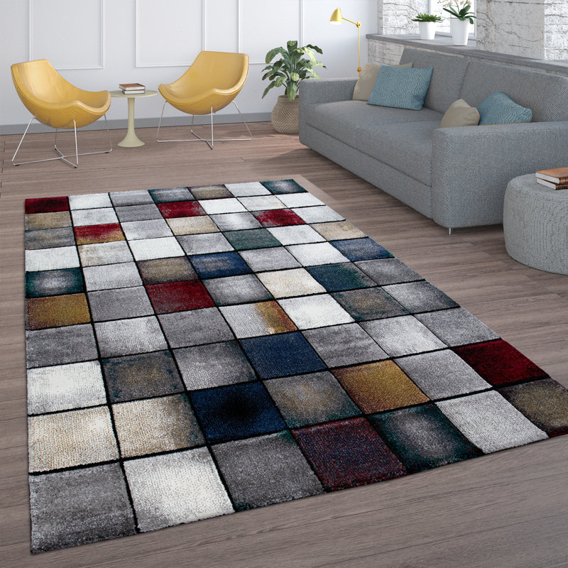 Hasya Patchwork Area Rug, Rectangle 160 x 230cm