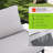 Ember Black Ergonomic Backrest Aluminum Outdoor Lounge Chair With Sunbrella Cast Silver Cushions