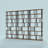 Noractur Iron Standard Bookcase-289112049