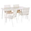 Cerith Steel Patio Dining Set Table,
