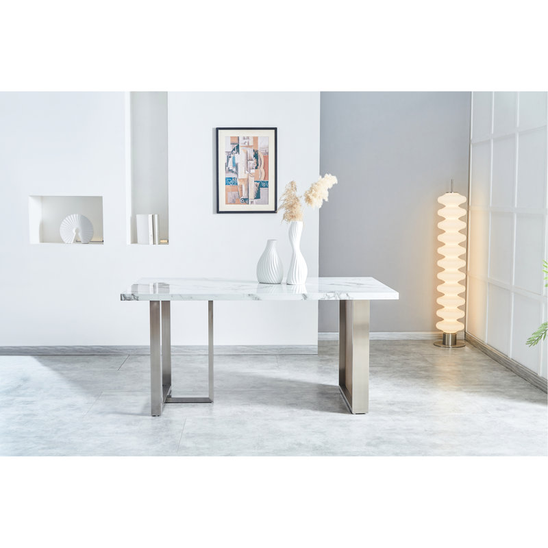 Table de salle à manger rectangulaire Luxury Luxury