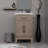 Single Bath Vanity 20 in. W x 18 in. D, Acrylic Countertop, 18 in. Mirror and Faucet Set-185077964