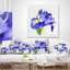 Coussin Blue Iris