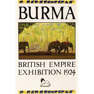 " British Empire Exhibition Burma "