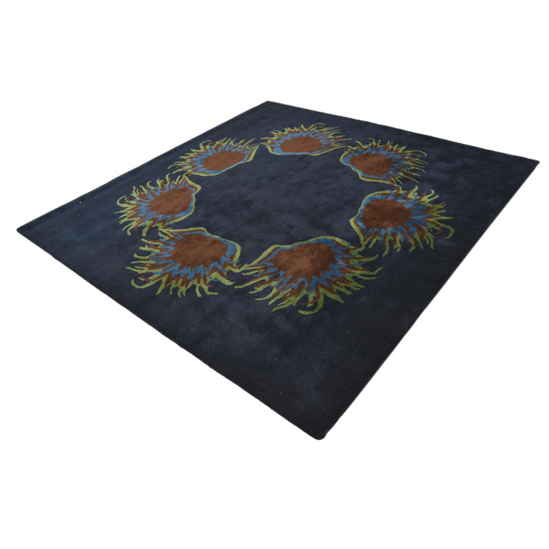 Tapis carré carré Otto