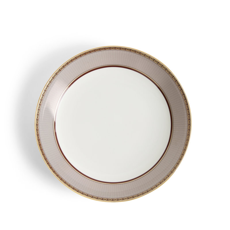 Splendour Red Deep Plate 8.6in