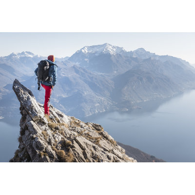 Mountaineer on The Top by Deimagine