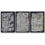 Ensemble de 3 pièces encadrées sur toile, "Mercurial I"-97706349-97706351