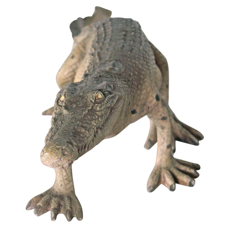 The Walking Crocodile Grand Scale Statue