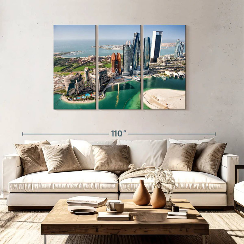 Abu Dhabi Structures, 48" H x 74" W