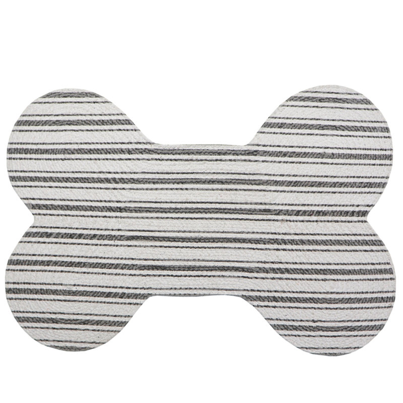Napperon en coton Hampton, Gris