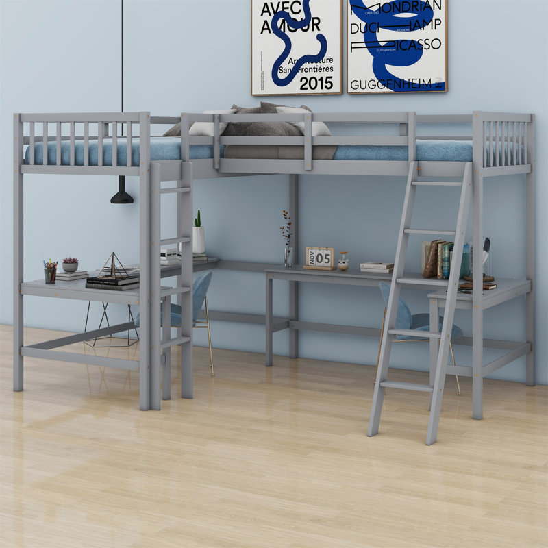 Jaseer Kids Twin Loft Bed