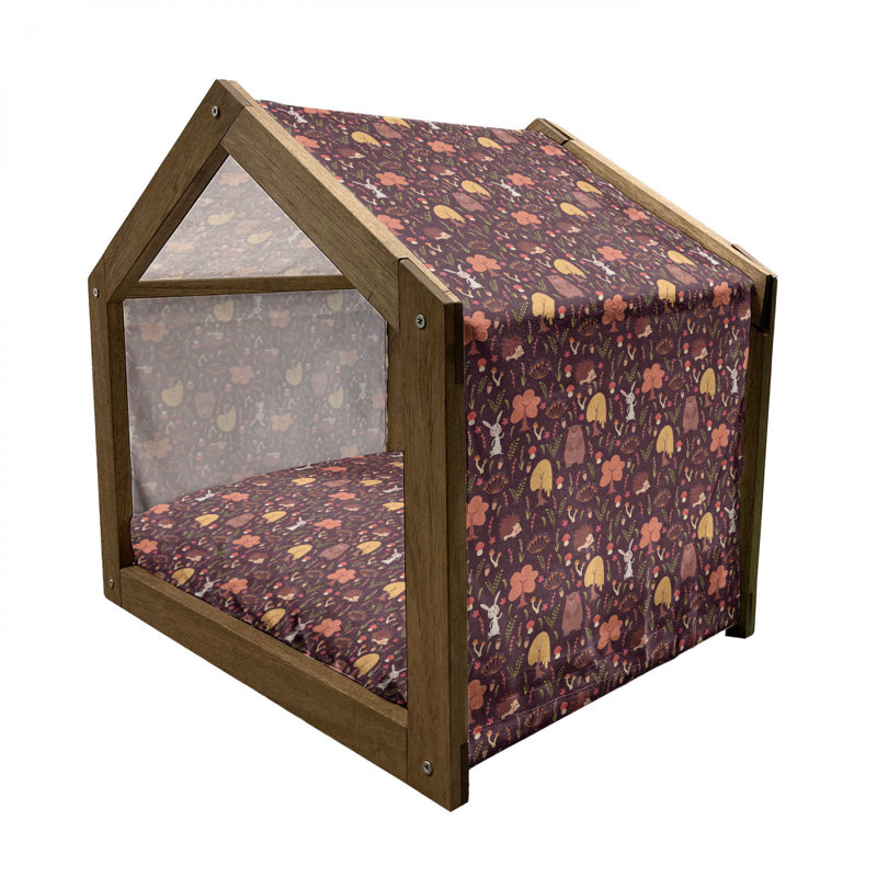 Niche pour chien Maroon, H 22,44 po x l 23,62 po x P 17,72 po