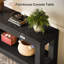 62.99" W Stain Resistant Pedestal Console Table-272322906