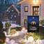 Drapeau décoratif de jardin de joyeux Noël 12 X 18 Doule-côtés Joyeux Noël, drapeau de jardin, décorations de jardin d'hiver, drapeau extérieur saisonnier