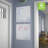 ECR4Kids MessageStor Magnetic Dry-Erase Glass Board with Magnets, 17.5in x 17.5in, Wall-Mounted Whiteboard, Botanical, 2-Pack