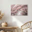 Art mural sur toile de fleurs de cerisier rose sur un lac-2026003101