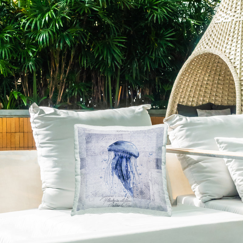 Abstract Outdoor Throw Pillow