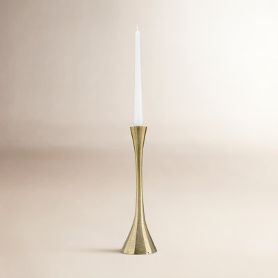 Metal and Aluminum Taper Candle Holder