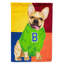Drapeau de jardin french bouledogue go team-16654323