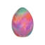 Iridescent Egg Ceramic Table Décor, 6"