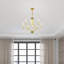 5-Light Empire Candle Chandelier with Dedric Crystal Details-757961458