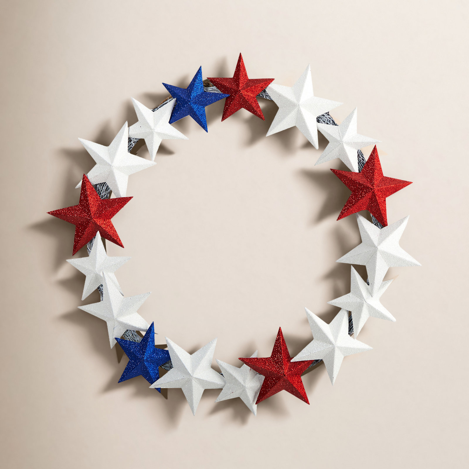 21'' Independence Day Wreath