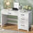 Farmhouse 47" Executive Desk With 4 Drawers-728051289