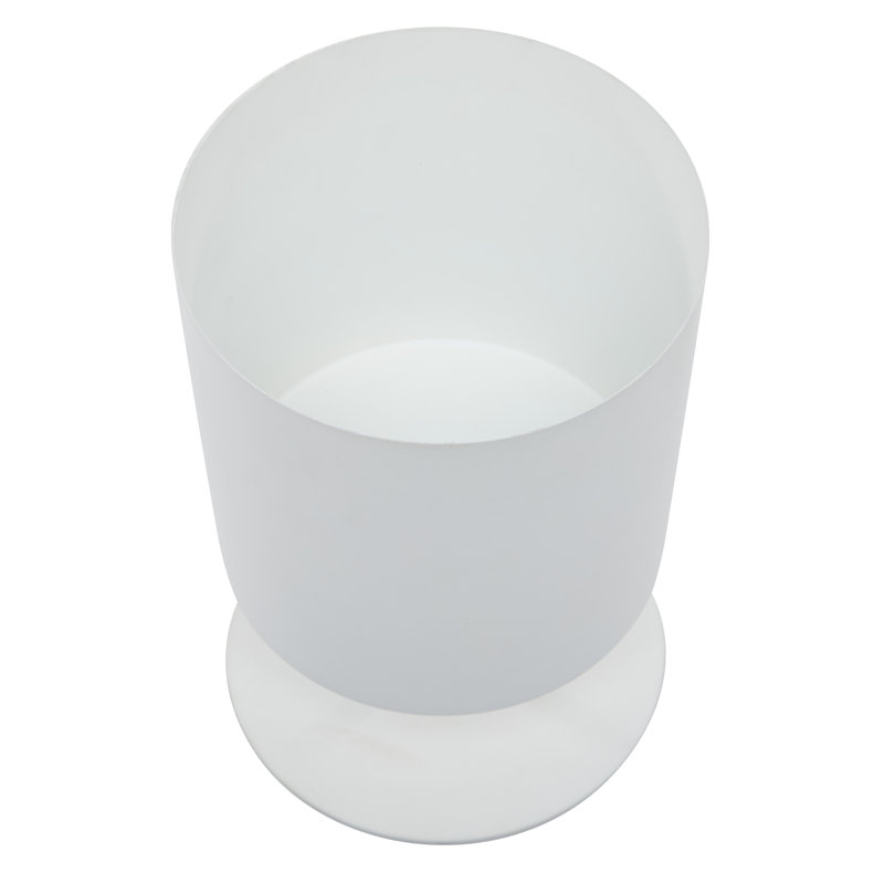 Gabriele Metal Pot Planter - Set of 3, White