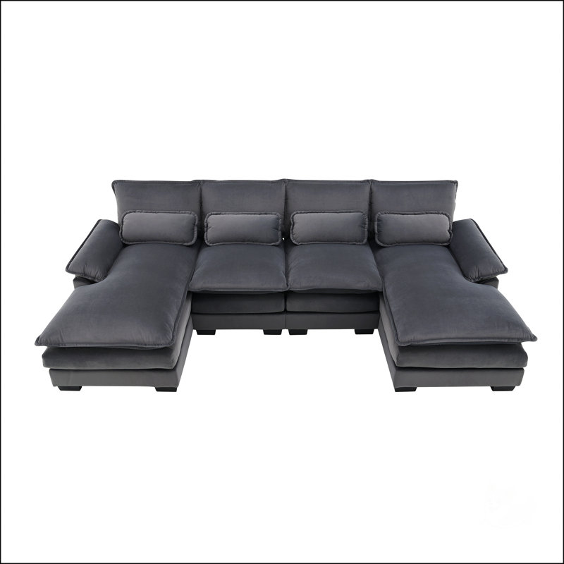 Sofa Package, Grey Fabric