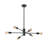 Kinman Modern 6-Light Sputnik Chandelier-61227346