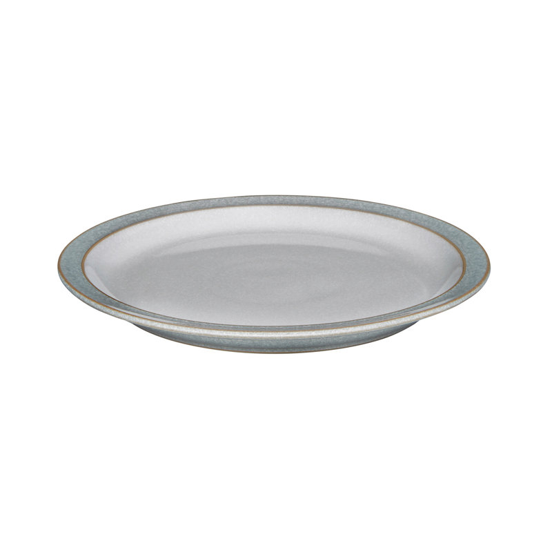 Elements Medium Plate, Light Gray