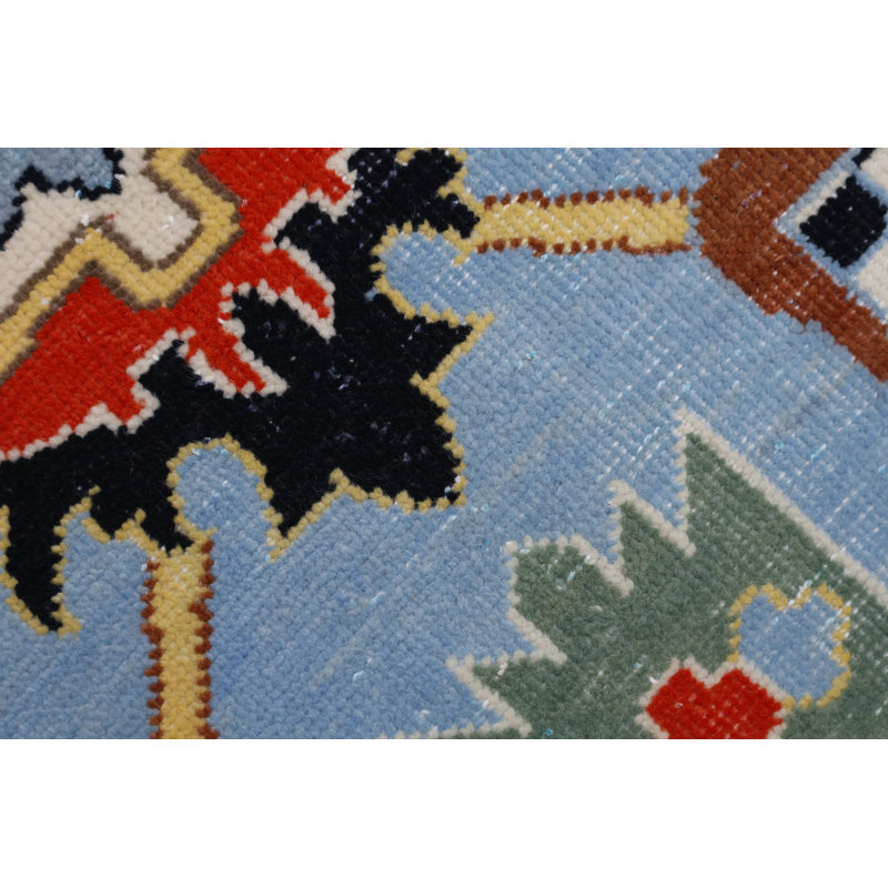 Rectangle Hand Knotted Wool Area Rug