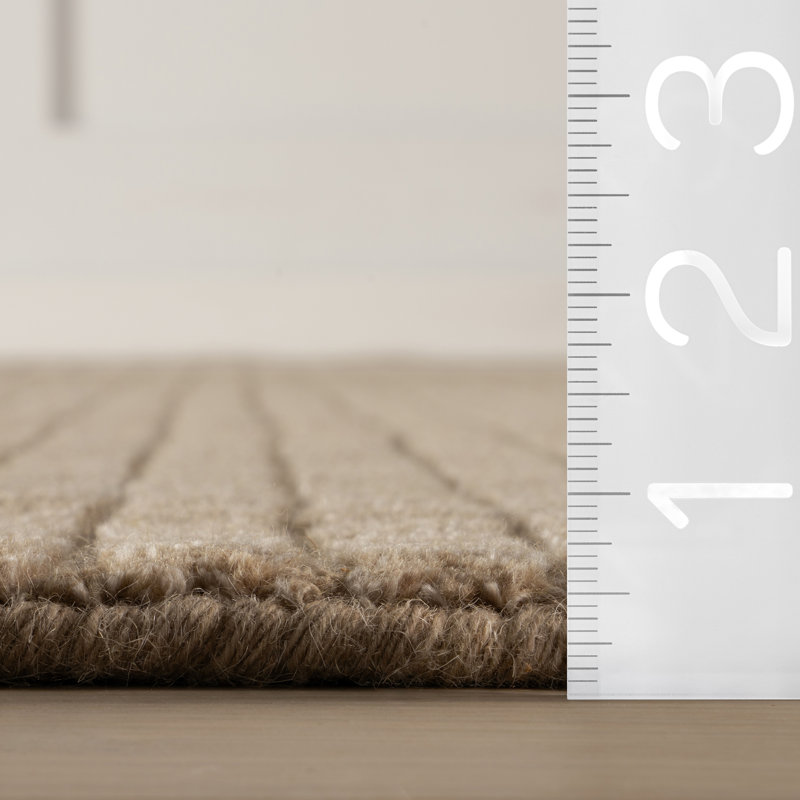 Cinnara Moroccan Striped Rug, Rectangle 5' x 8'