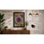 Dahlia Study Botanical - Framed Print-486386248-486386251
