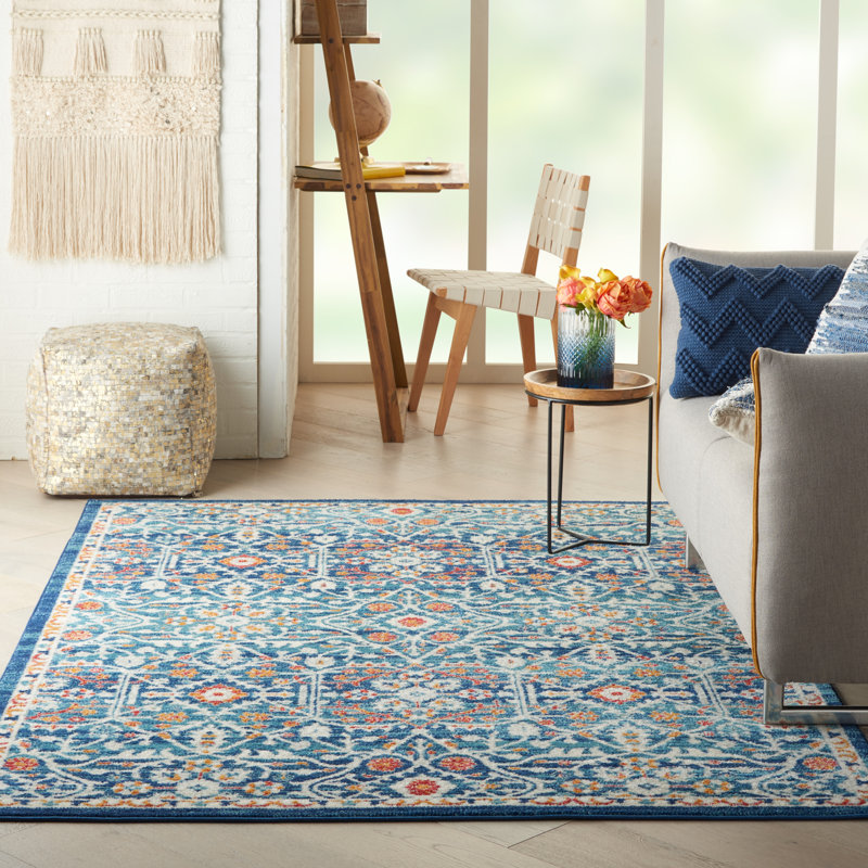 Oriental Area Rug, Rectangle 114 x 175cm