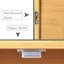 Armoire murale en bois massif Novaleigh