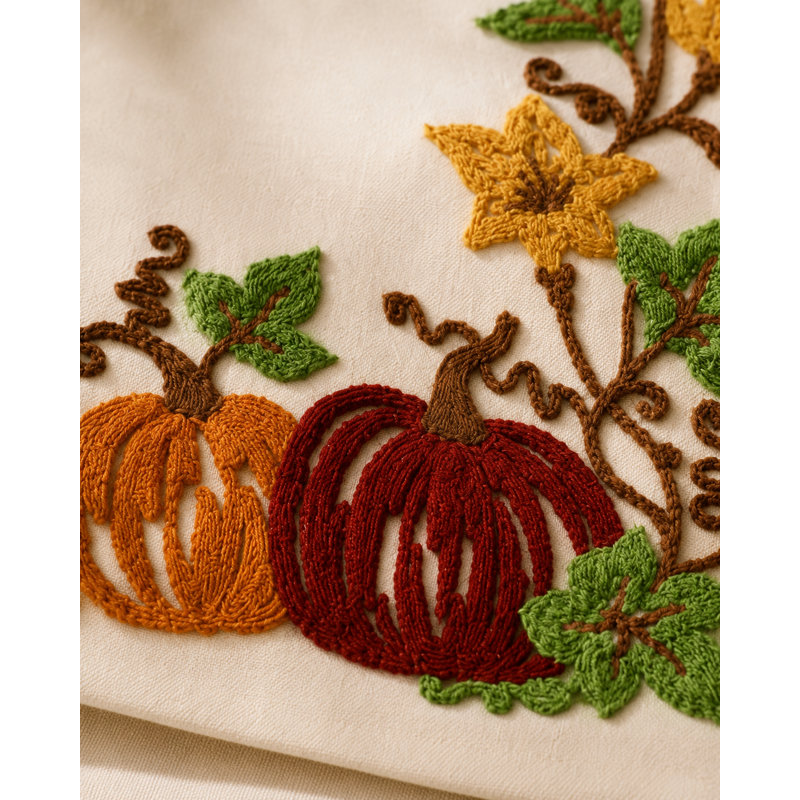 Chemin de table Tryon Happy Fall, L 90 po x l 15 po