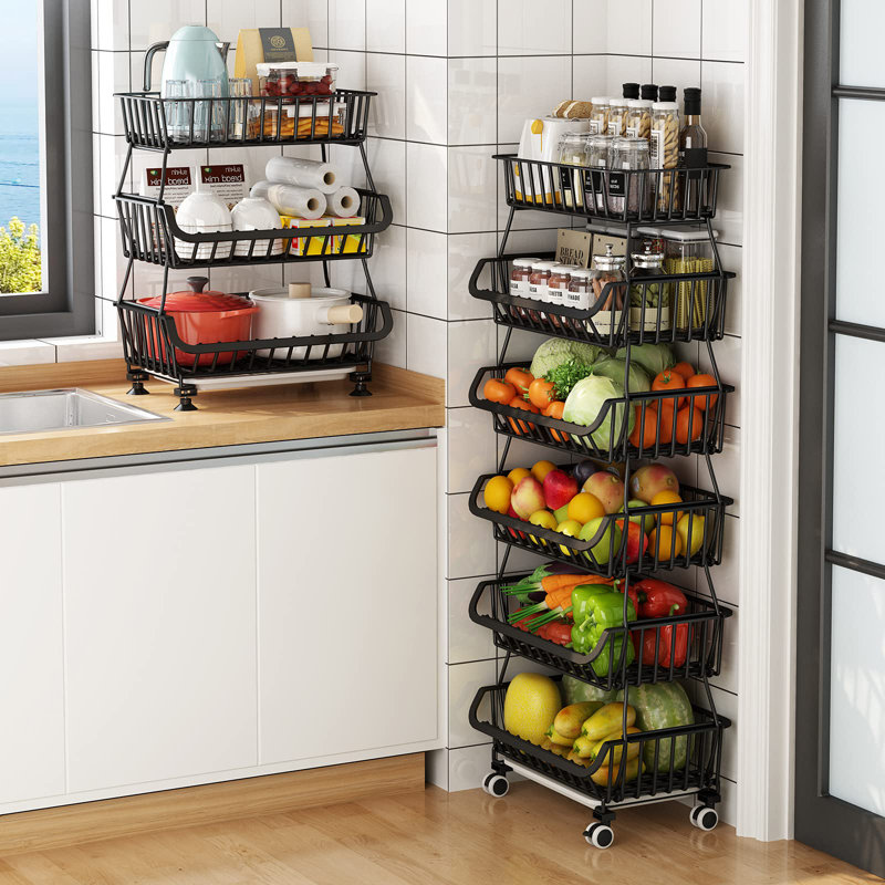 122cm H x 29cm W Utility Cart with Wheels