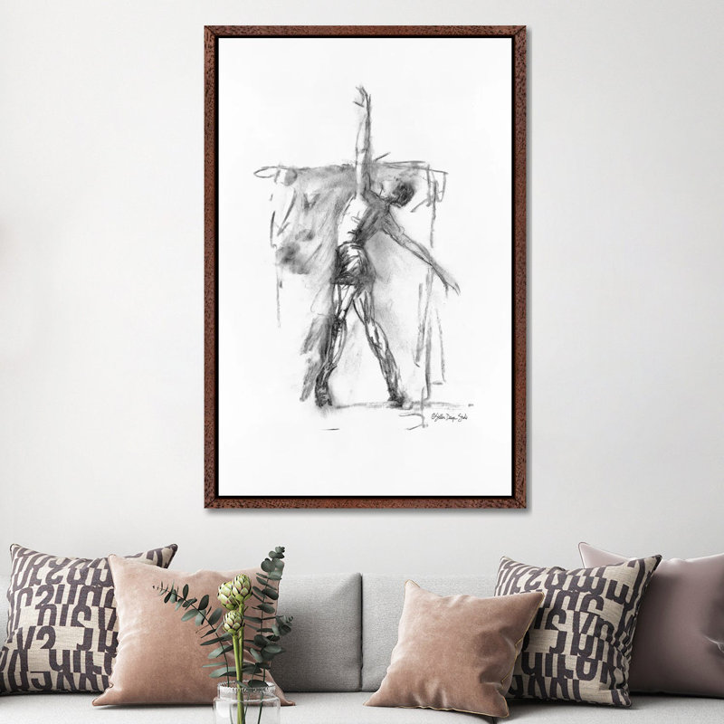 Dance Figure II by Stellar Design Studio - Gallery-Wrapped Canvas Giclée on Canvas, Classic Wood Framed